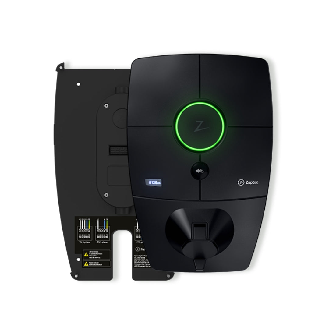 Zaptec Pro inkl. bakplatta