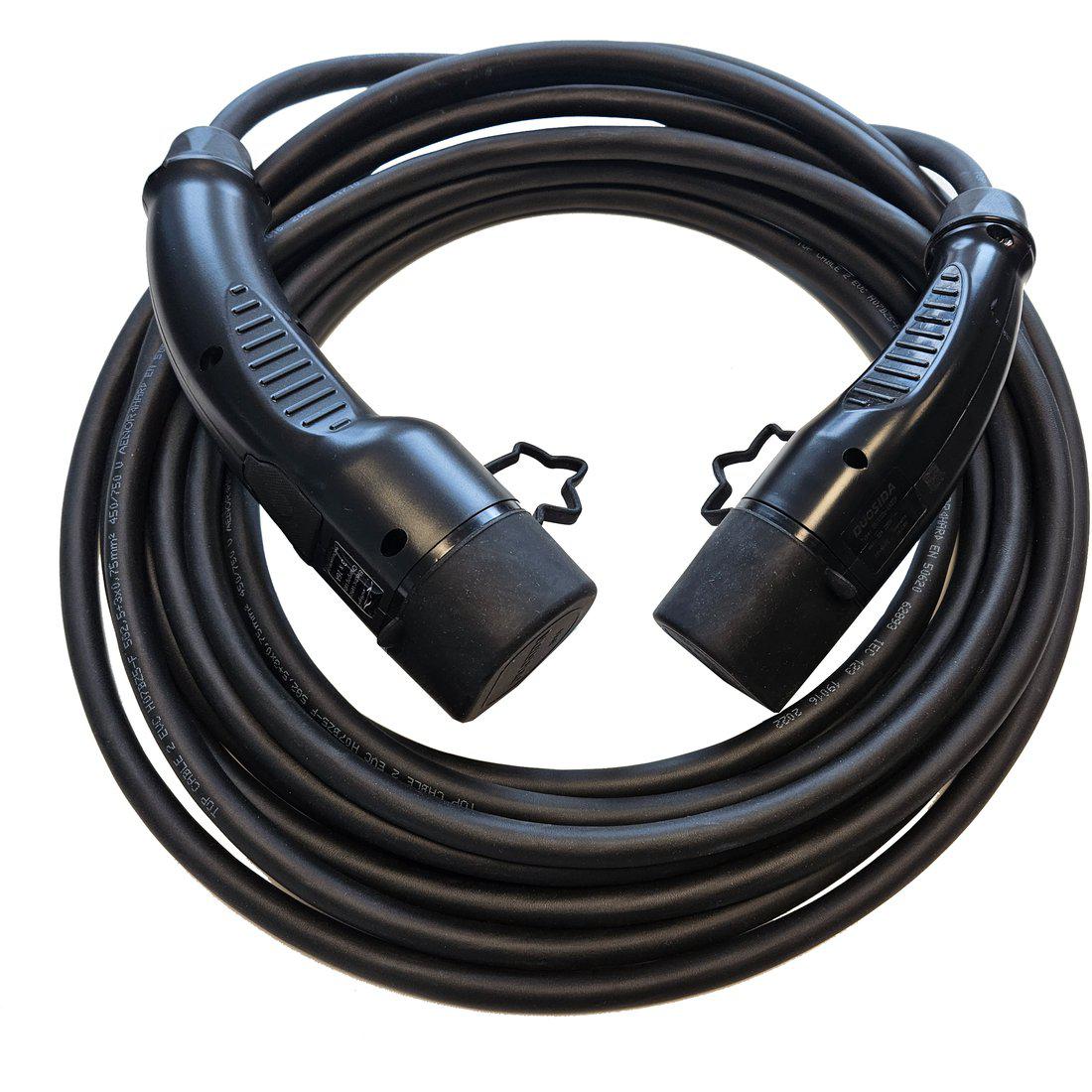 Chargeking Laddkabel 16A 11kW med Tesla Öppningsknapp