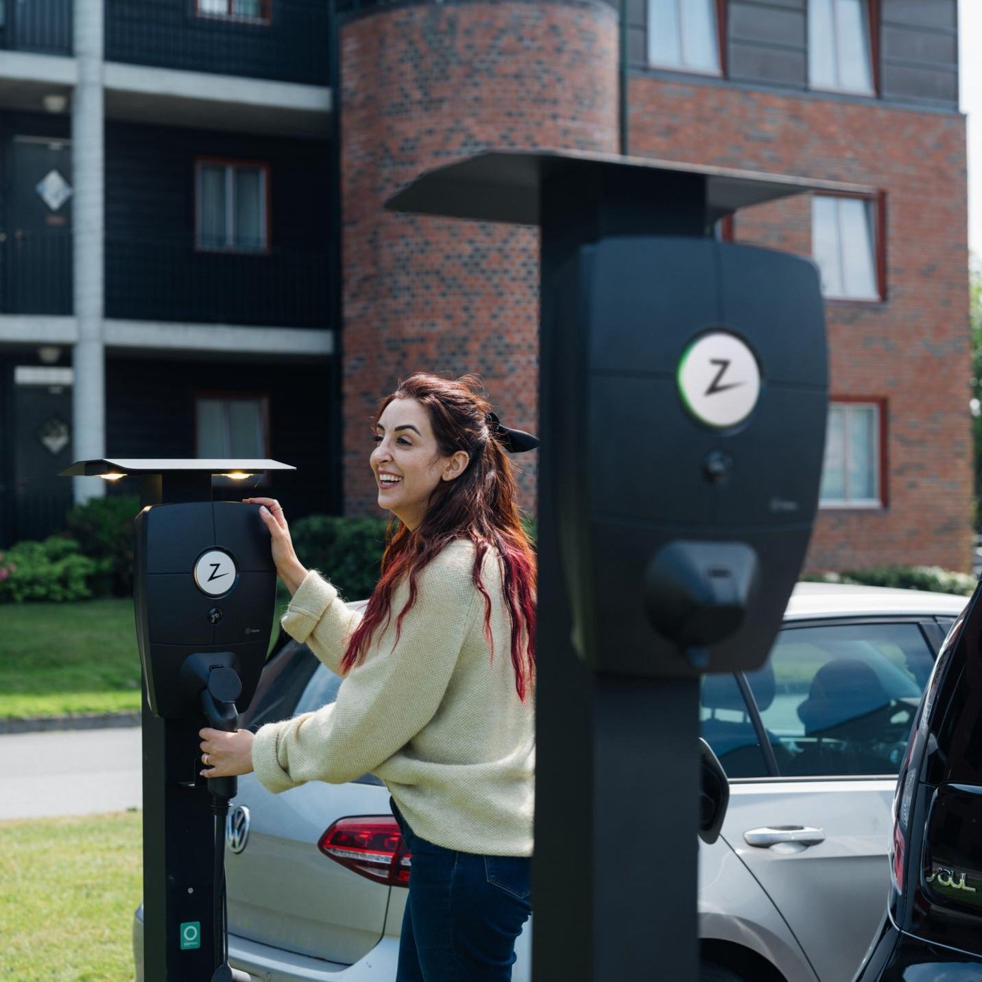 Zaptec Pro inkl. bakplatta